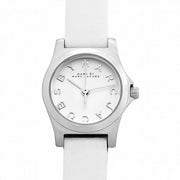  Shop Authentic Marc Jacobs Henry Dinky White Dial White Leather Strap Watch for Women - MBM1234 - Luxxuri