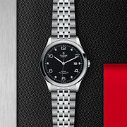  Shop Authentic Tudor 1926 Automatic Diamonds Black Dial Silver Steel Strap Watch for Men - M91650-0004 - Luxxuri