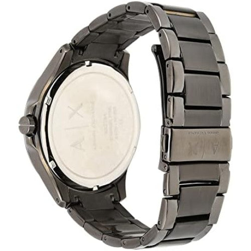  Shop Authentic Armani Exchange Hampton Chronograph Grey Dial Grey Steel Strap Watch For Men - AX2194 - Luxxuri