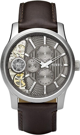  Shop Authentic Fossil Twist Chronograph Multifunction Taupe Dial Brown Leather Strap Watch for Men - ME1098 - Luxxuri