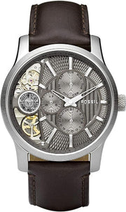  Shop Authentic Fossil Twist Chronograph Multifunction Taupe Dial Brown Leather Strap Watch for Men - ME1098 - Luxxuri