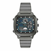  Shop Authentic Fossil Retro Analog-Digital Black Dial Grey Steel Strap Watch for Men - FS5892 - Luxxuri