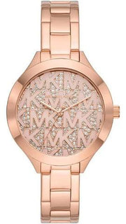  Shop Authentic Michael Kors Slim Runway Rose Gold Dial Rose Gold Steel Strap Watch for Women - MK4658 - Luxxuri
