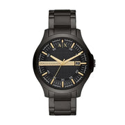  Shop Authentic Armani Exchange Hampton Chronograph Black Dial Black Steel Strap Watch For Men - AX2413 - Luxxuri