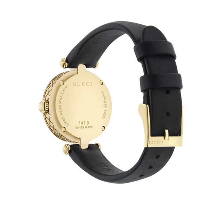  Shop Authentic Gucci G Timeless Quartz Blue Dial Black Leather Strap Watch For Men - YA1265018 - Luxxuri