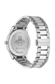  Shop Authentic Gucci G Timeless Silver Dial Silver Steel Strap Watch For Women - YA1264028 - Luxxuri