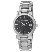  Shop Authentic Burberry The City Black Dial Silver Stainless Steel Strap Watch for Women - BU9001 - Luxxuri