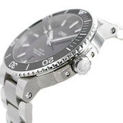  Shop Authentic Oris Aquis Date Black Dial Silver Steel Strap Watch for Men - 0173377304134-0782405PEB - Luxxuri