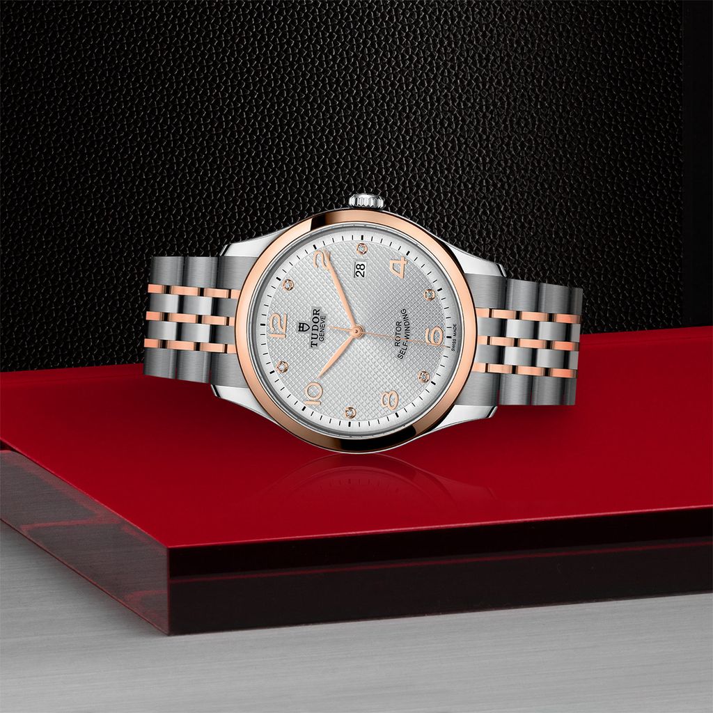  Shop Authentic Tudor 1926 Automatic Diamonds Silver Dial Two Tone Steel Strap Watch for Men - M91651-0002 - Luxxuri
