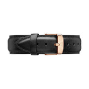  Shop Authentic Daniel Wellington Classic Sheffield Black Dial Black Leather Strap Watch For Men - DW00100127 - Luxxuri