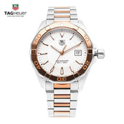  Shop Authentic Tag Heuer Aquaracer Quartz White Dial Silver Strap Watch for Men - WAY1150.BD0911 - Luxxuri