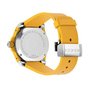  Shop Authentic Gucci Dive Black Dial Yellow Rubber Strap Watch For Men - YA136319 - Luxxuri