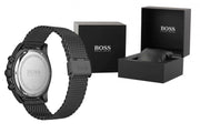  Shop Authentic Hugo Boss Infinity Black Dial Black Mesh Bracelet Watch for Women -1502521 - Luxxuri