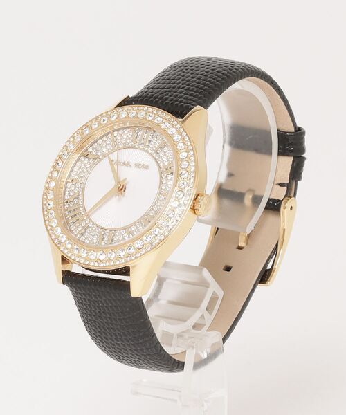  Shop Authentic Michael Kors Harlowe Analog White Dial Black Leather Strap Watch For Women - MK2988 - Luxxuri