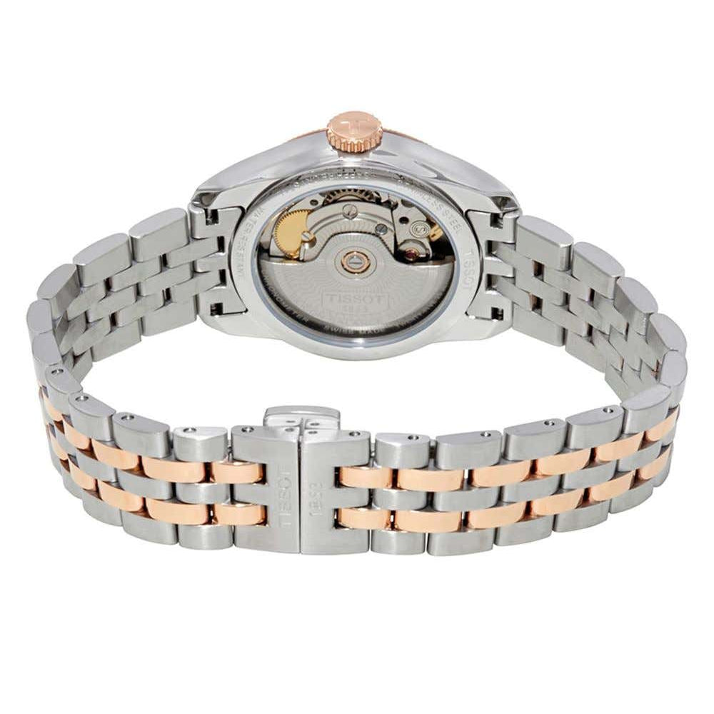  Shop Authentic Tissot Ballade Powermatic 80 Cosc Mother of Pearl Dial Two Tone Steel Strap Watch For Women - T108.208.22.117.01 - Luxxuri