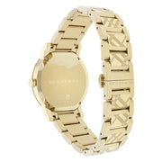 Shop Authentic Burberry The City Gold Dial Gold Steel Strap Watch for Men - BU9038 - Luxxuri
