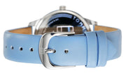  Shop Authentic Tommy Hilfiger Brooke Silver Dial Blue Leather Strap Watch for Women - 1782023 - Luxxuri