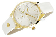  Shop Authentic Tommy Hilfiger Brooklyn Quartz White Dial White Leather Strap Watch for Women - 1782018 - Luxxuri