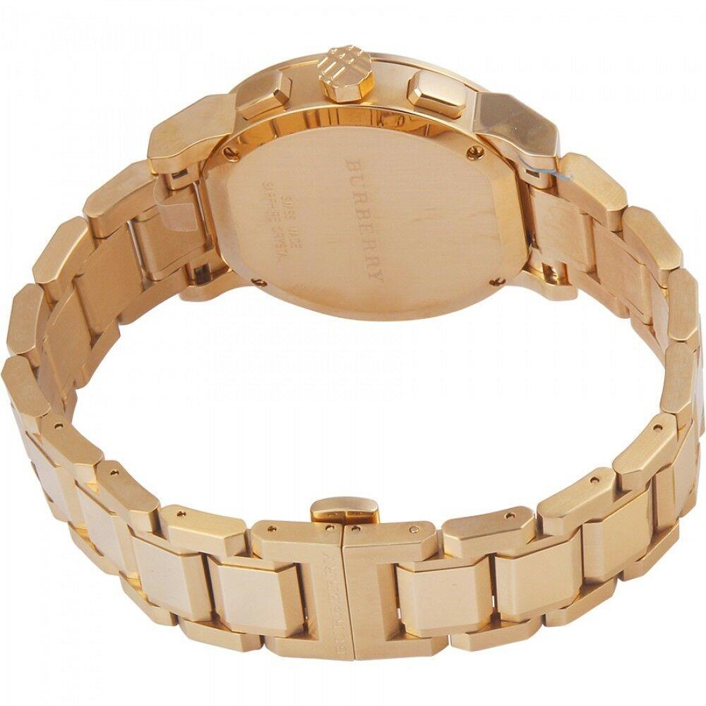  Shop Authentic Burberry The City Grey Dial Rose Gold Steel Strap Unisex Watch - BU9754 - Luxxuri