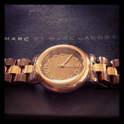  Shop Authentic Marc Jacobs Marci Gold Dial Gold Steel Strap Watch for Women - MBM3098 - Luxxuri