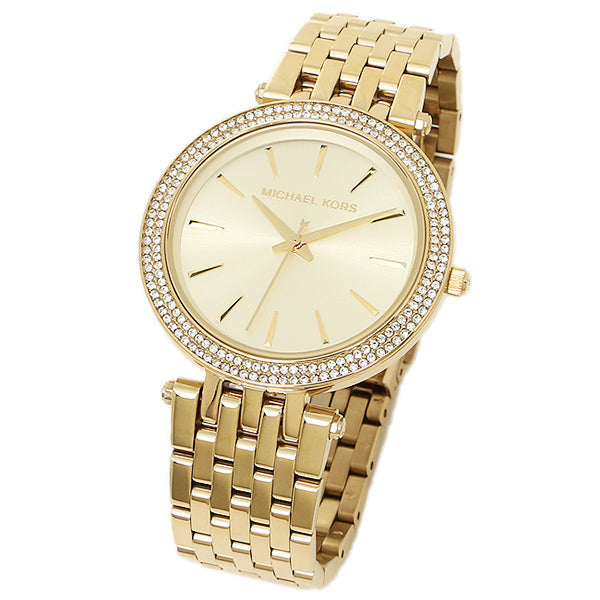  Shop Authentic Michael Kors Darci Gold Dial Gold Steel Strap Watch for Women - MK4325 - Luxxuri