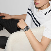 Shop Authentic Gucci Dive Automatic Black Dial Silver Steel Strap Watch for Men - YA136353 - Luxxuri