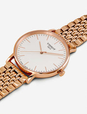  Shop Authentic Tissot Everytime Medium White Dial Rose Gold Mesh Bracelet Watch For Men - T109.410.33.031.00 - Luxxuri