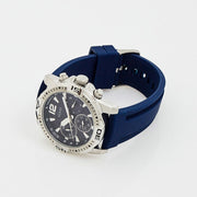 Shop Authentic Guess Commander Blue Dial Blue Rubber Strap Watch for Men - GW0211G1 - Luxxuri