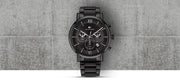  Shop Authentic Tommy Hilfiger Evan Chronograph Quartz Black Dial Black Steel Strap Watch For Men - 1710410 - Luxxuri