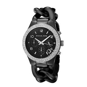  Shop Authentic Michael Kors Ceramic Black Dial Black Steel Strap Watch for Women - MK5388 - Luxxuri