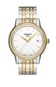  Shop Authentic Tissot Carson Steel Lady White Dial Quartz Watch For Women - T085.210.22.011.00 - Luxxuri