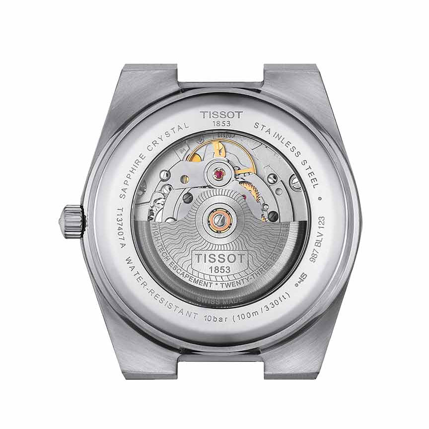  Shop Authentic Tissot PRX Powermatic 80 Automatic Mint Green Dial Silver Steel Strap Watch for Men - T137.407.11.091.01 - Luxxuri