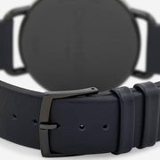  Shop Authentic Calvin Klein Even Blue Dial Blue Leather Strap Watch for Men - K7B214VN - Luxxuri