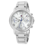  Shop Authentic Tommy Hilfiger Claudia Silver Dial Silver Steel Strap Watch for Women - 1781741 - Luxxuri