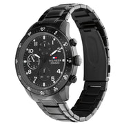  Shop Authentic Tommy Hilfiger Jimmy Chronograph Grey Dial Grey Steel Strap Watch For Men - 1791951 - Luxxuri