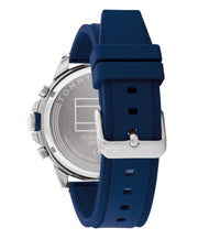  Shop Authentic Tommy Hilfiger Blaze Chronograph Blue Dial Blue Rubber Strap Watch For Men - 1792027 - Luxxuri