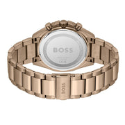  Shop Authentic Hugo Boss Classic Chronograph Green Dial Beige Gold Steel Strap Watch For Men - 1514019 - Luxxuri