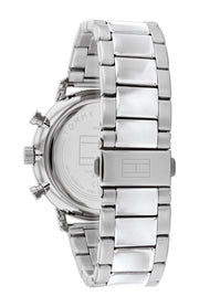  Shop Authentic Tommy Hilfiger Legend Chronograph Blue Dial Silver Steel Strap Watch For Men - 1710569 - Luxxuri