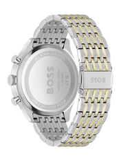  Shop Authentic Hugo Boss Gregor Chronograph Green Dial Two Tone Steel Strap Watch For Men - 1514081 - Luxxuri