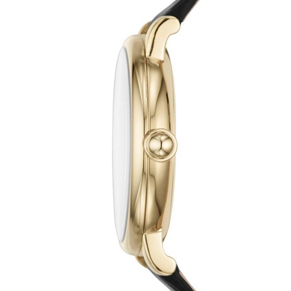  Shop Authentic Marc Jacobs Roxy Black Dial Black Leather Strap Watch for Women - MJ1592 - Luxxuri