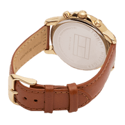  Shop Authentic Tommy Hilfiger Claudia Rose Gold Dial Brown Leather Strap Watch for Women - 1781818 - Luxxuri