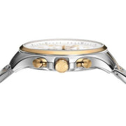  Shop Authentic Michael Kors Pilot Multifunction Chronograph White Dial Two Tone Steel Strap Watch for Men - MK9126 - Luxxuri