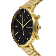  Shop Authentic Michael Kors Jaryn Black Dial Gold Steel Strap Watch for Men - MK8503 - Luxxuri
