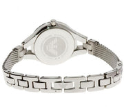  Shop Authentic Emporio Armani Quartz Silver Dial Silver Steel Strap Watch For Women - AR7361 - Luxxuri