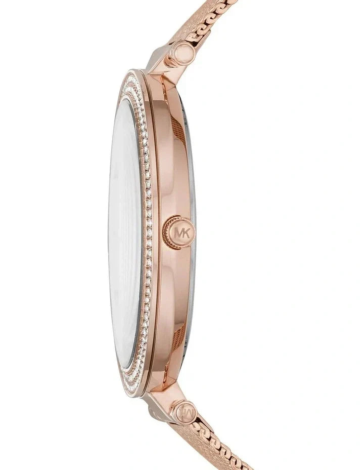  Shop Authentic Michael Kors Darci Rose Gold Dial Rose Gold Steel Strap Watch for Women - MK3439 - Luxxuri