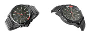  Shop Authentic Tommy Hilfiger Mason Chronograph Black Dial Black Steel Strap Watch For Men - 1791935 - Luxxuri