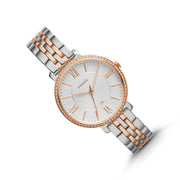  Shop Authentic Fossil Jacqueline White Dial Two Tone Steel Strap Watch for Women - ES3634 - Luxxuri