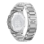  Shop Authentic Salvatore Ferragamo Sapphire Chrono Green Dial Silver Steel Strap Watch for Men - SFME00421 - Luxxuri