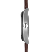  Shop Authentic Tissot Gentleman Powermatic 80 Silicium Silver Dial Brown Leather Strap Watch For Men - T127.407.16.031.01 - Luxxuri