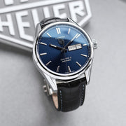  Shop Authentic Tag Heuer Carrera Blue Dial Watch for Men - WAR201E.FC6292 - Luxxuri